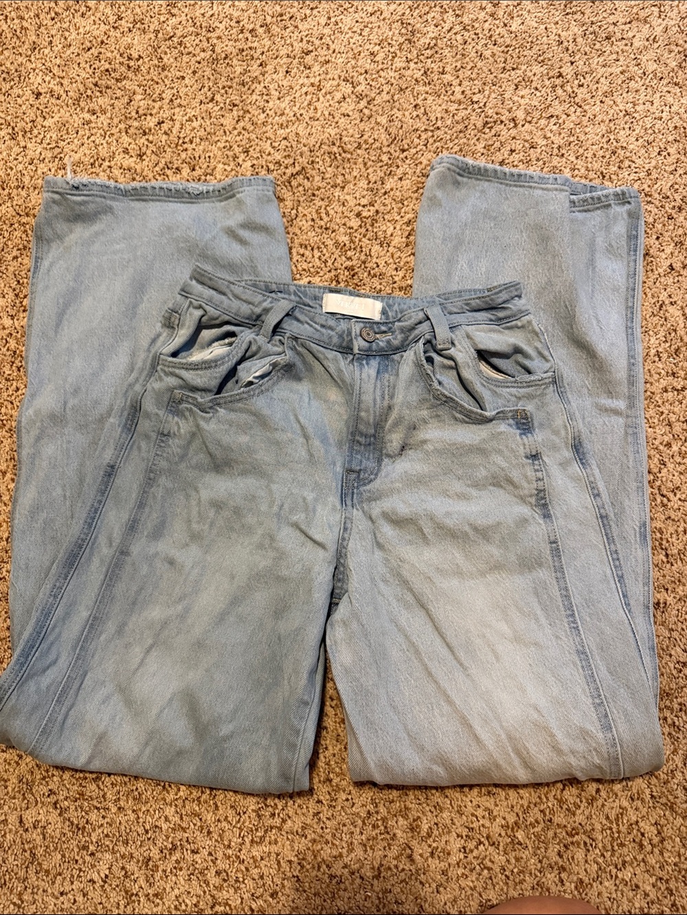 Light Wash Women's Boyfriend Jeans - Casual Relaxed Style